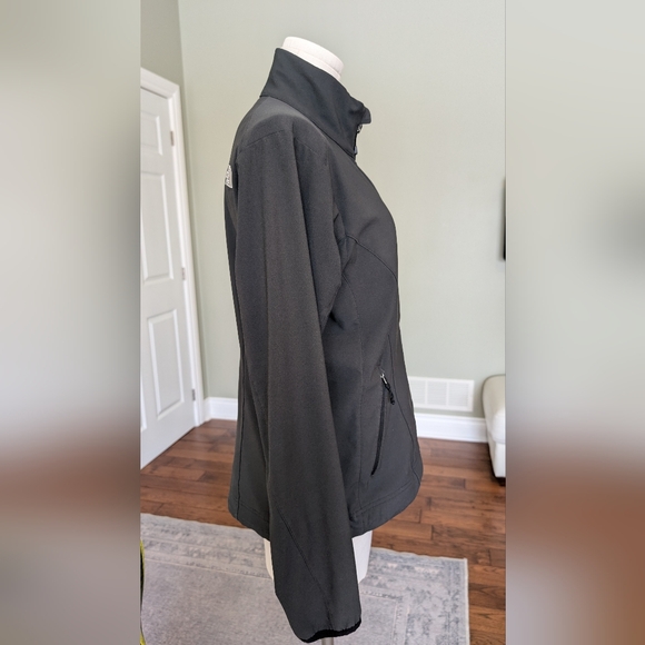 The North Face Apex Bionic Women’s Jacket Graphite Gray Softshell Zip Up Size M - Picture 3 of 16
